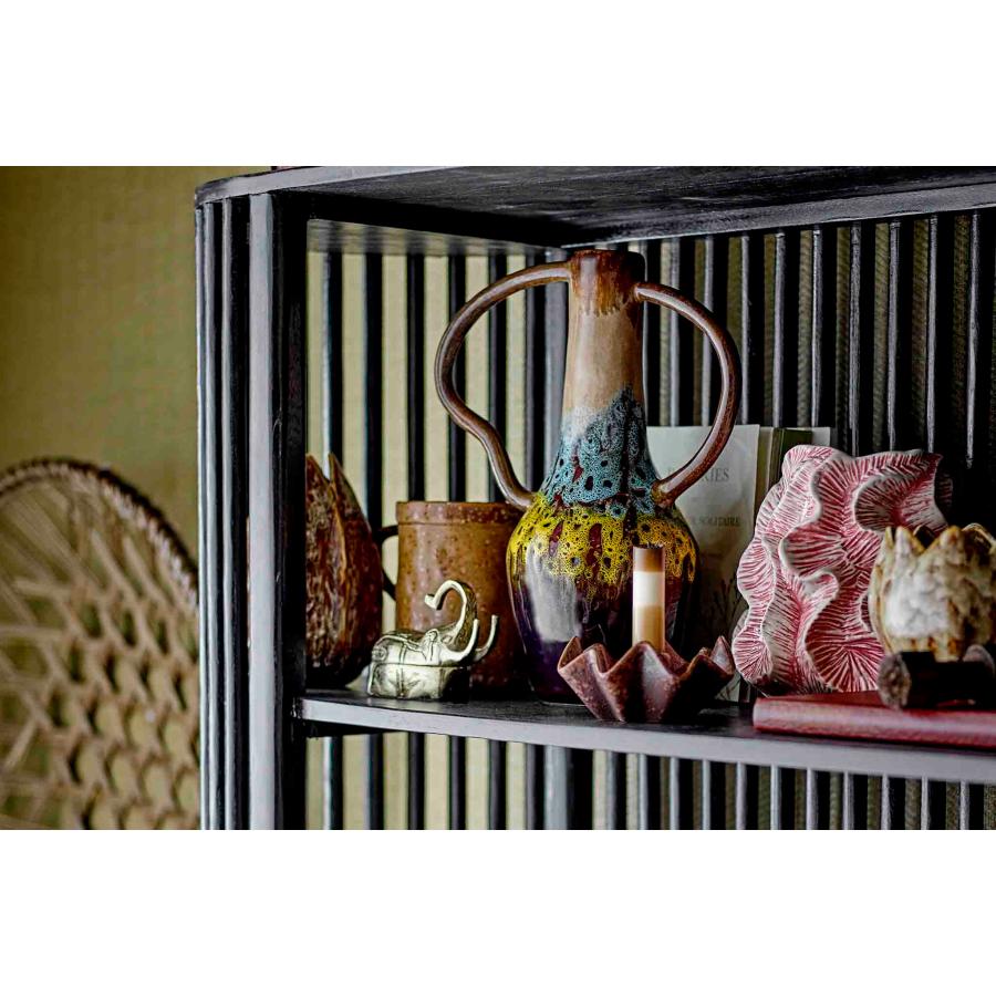 清水焼　泥花作　池坊好み　池坊花器 清水焼 泥花作 池坊好み 池坊花器 池坊/花器/壷・花瓶 （清水焼