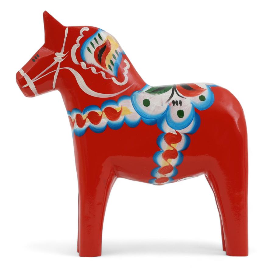 Grannas Olsson グラナス オルソン ダーラナホース レッド 13cm 赤色