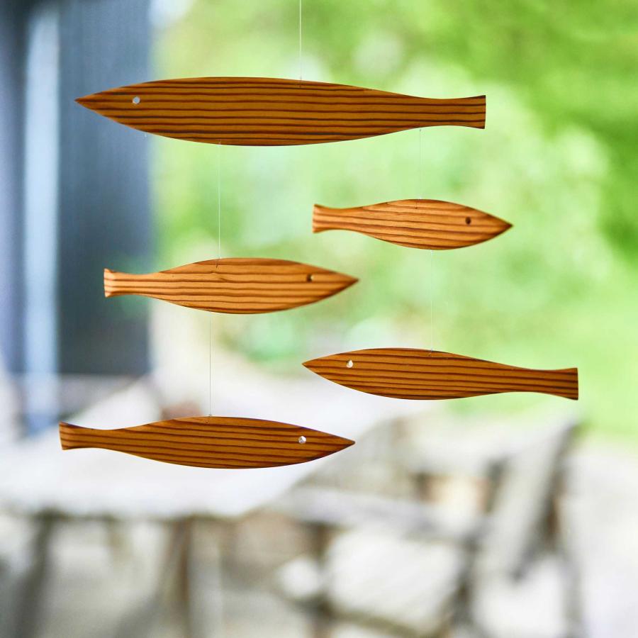FLENSTED mobiles（フレンステッドモビール） 北欧 Floating Fish 木製