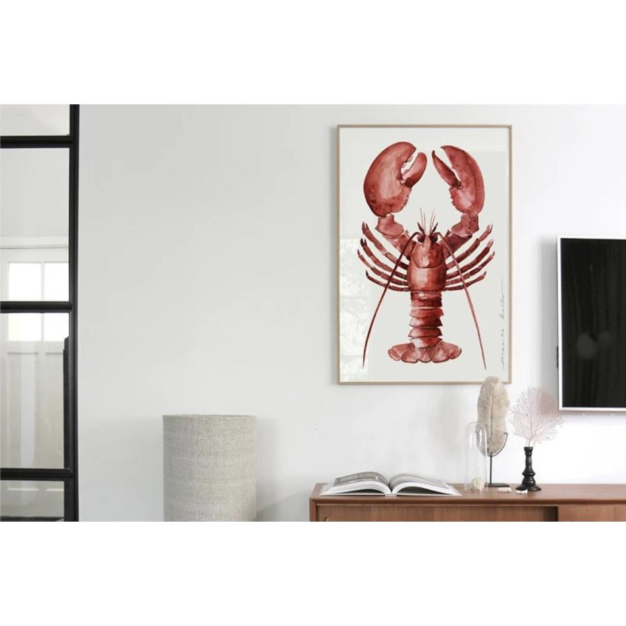 My Deer Art Shop ポスター アートプリント 50 70cm Lobster Limited Edition 250 51xmdas143 50x70 Chloros クロロス 通販 Yahoo ショッピング