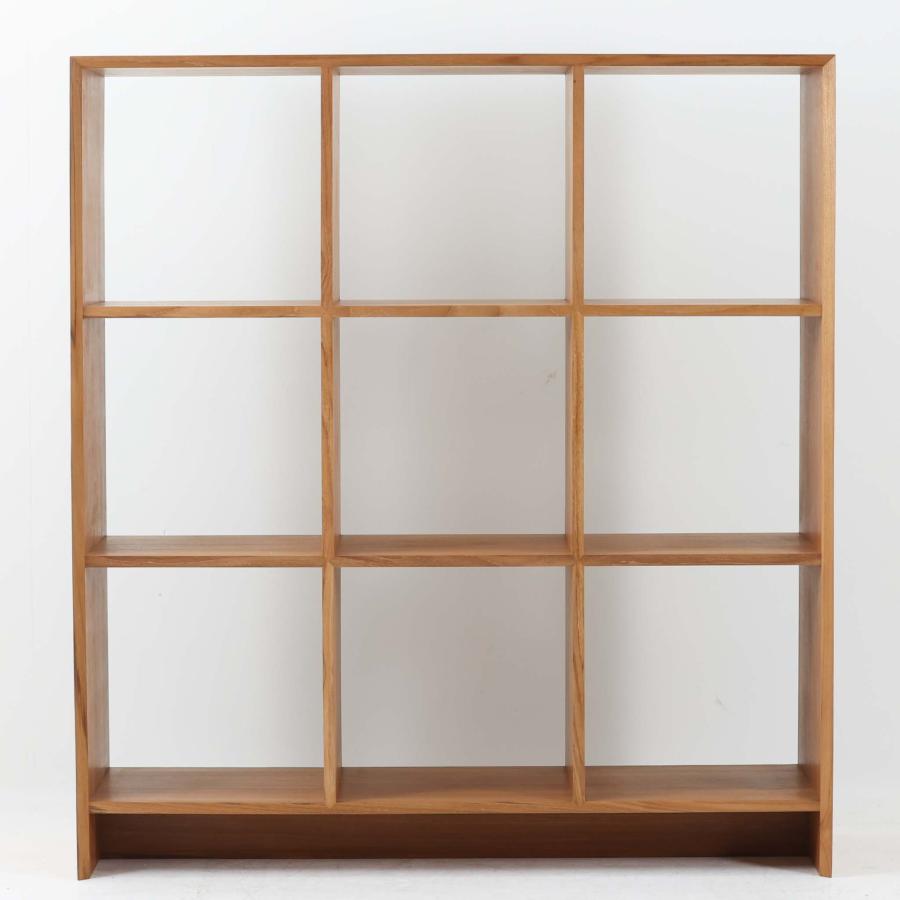 【訳ありアウトレット品】Sharp Edge スクエアシェルフ 3×3 R2☆北欧インテリア CHLOROS　 飾り棚_4