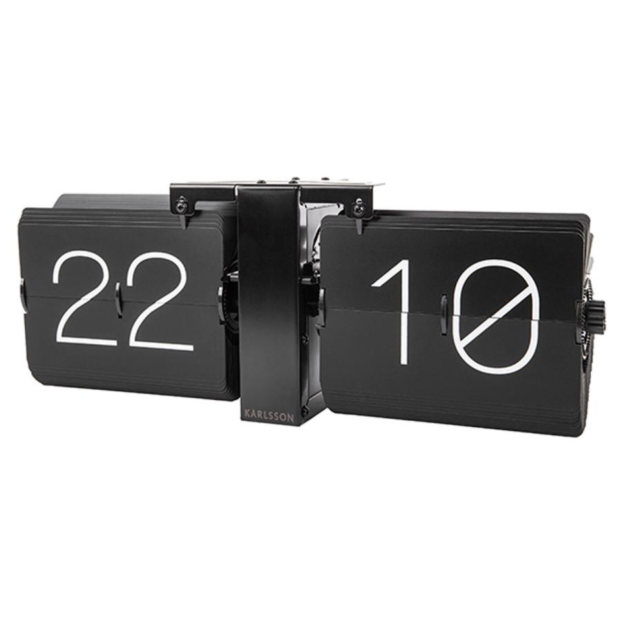 Karlsson カールソン 掛け置き兼用 フリップクロック No Case