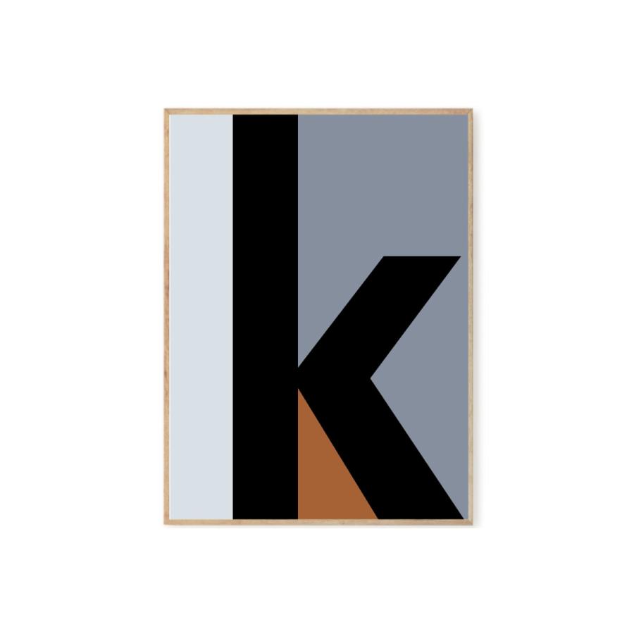 Playtype アルファベット ポスター アートプリント 70 100cm Be Yourself Ok K 67x019 70x100 Chloros クロロス 通販 Yahoo ショッピング
