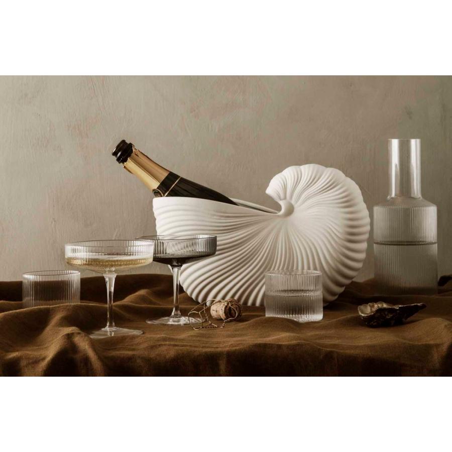 ferm LIVINGファームリビング フラワーベース/ポット/置物 Shell Pot