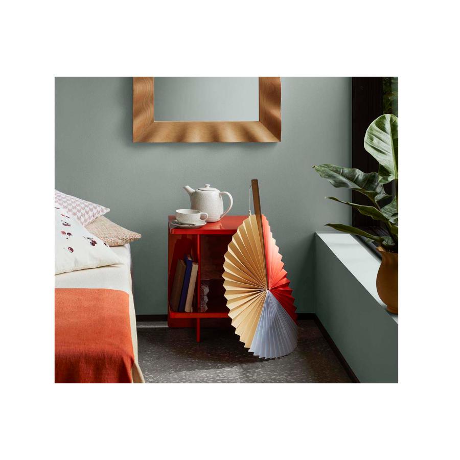 【在庫限り】【再入荷なし】Broste Copenhagen コットン製ベッドスプレッド/ブランケット KARLA パンプキンオレンジ 260×24■の画像