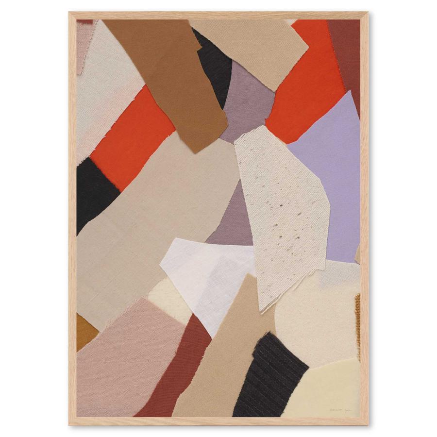 Atelier Cph アートポスター 50×70cm Fragment No 92 アトリエシー
