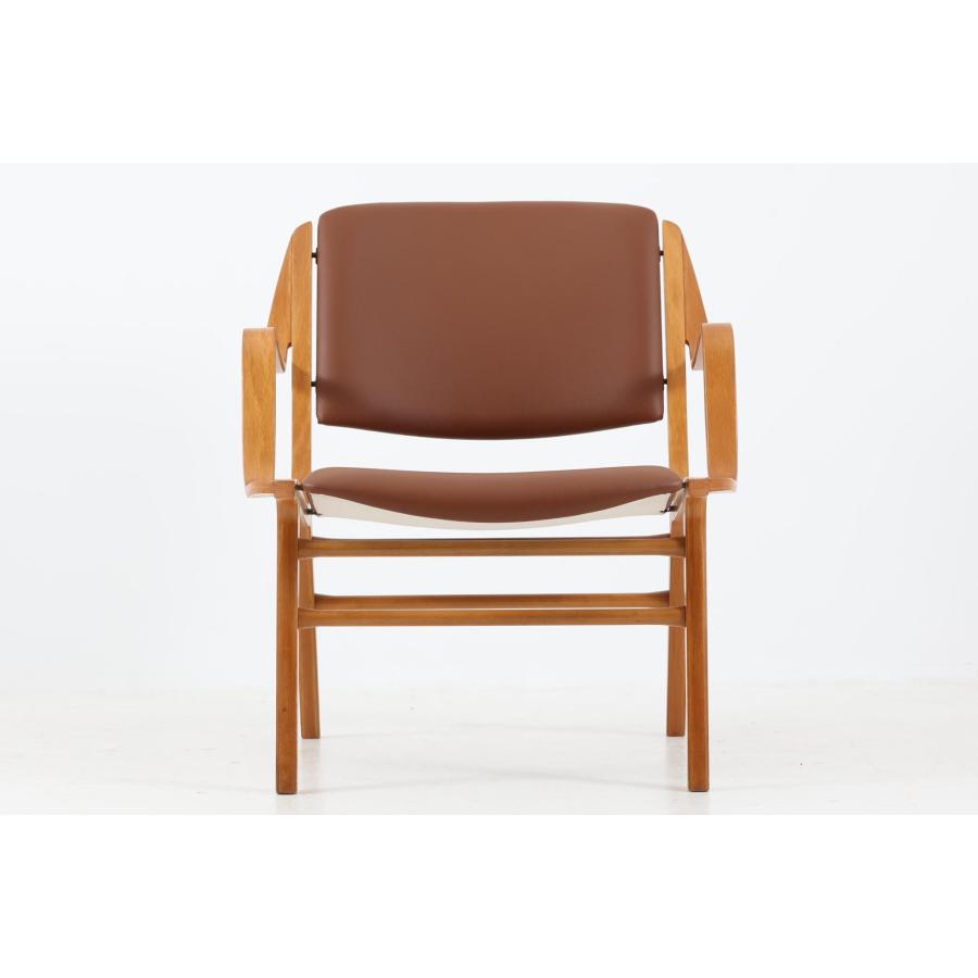 フリッツハンセン AXチェア Peter Hvidt デンマーク AX chair by Peter Hvidt and Orla Mølgaard-Nielsen 1947 — danish