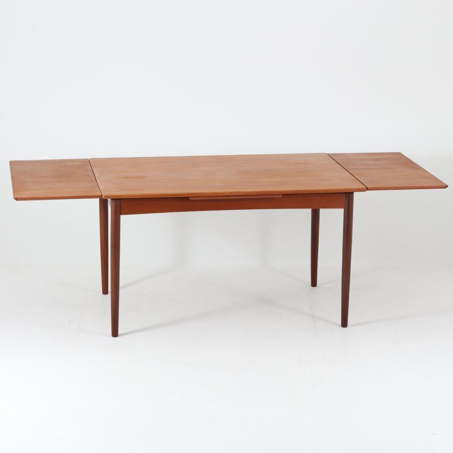 エクステンションダイニングテーブル チーク 幅130〜213cm Rogenstrup