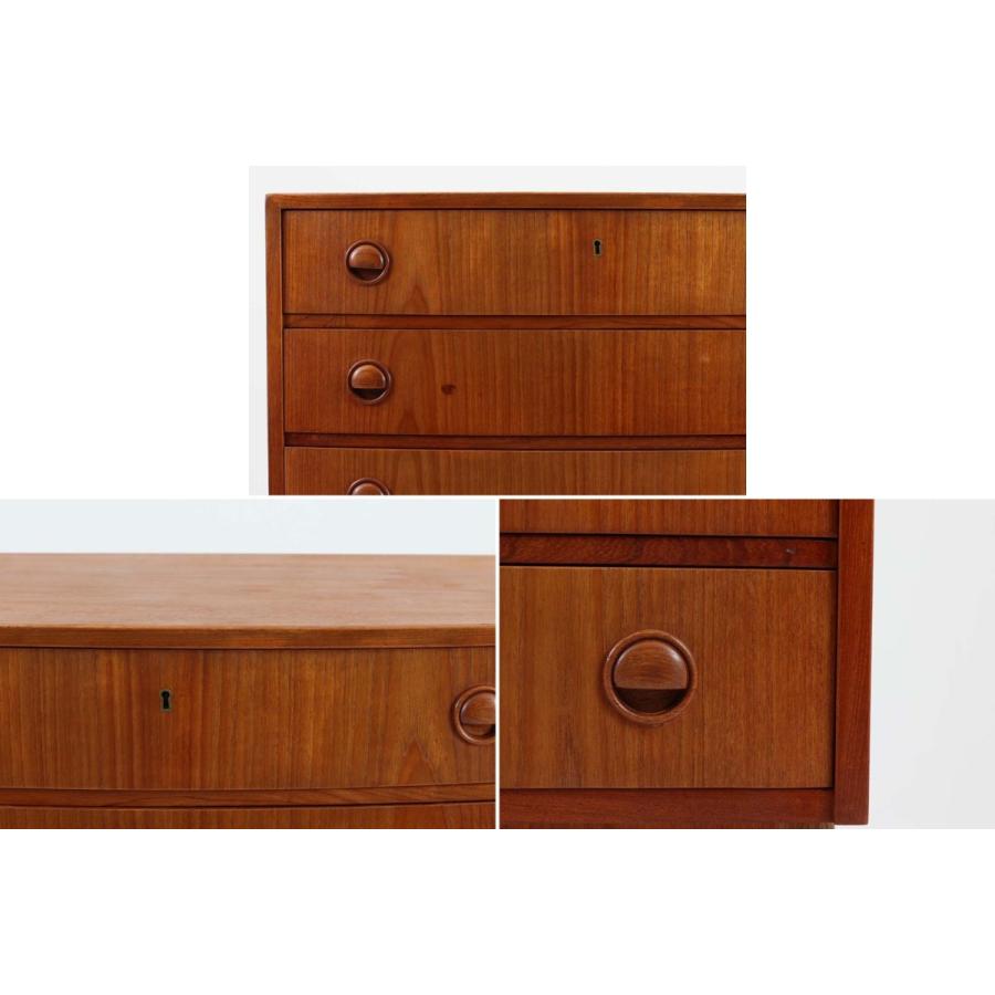 【いぇがぁ】カイクリスチャンセン　デンマーク　チーク材　六段チェスト Kai Kristiansenカイ・クリスチャンセン/6段チェスト(チーク