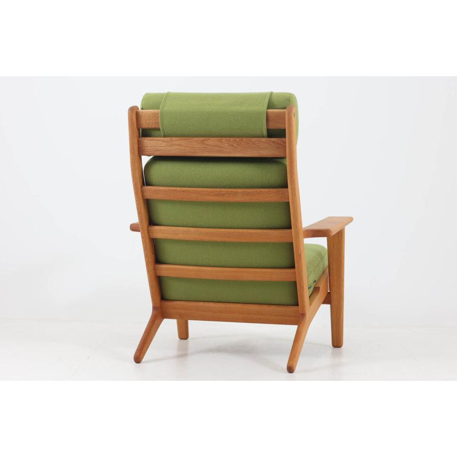 北欧家具ビンテージ GE290A ハイバックソファ オーク材 Hans J.Wegner