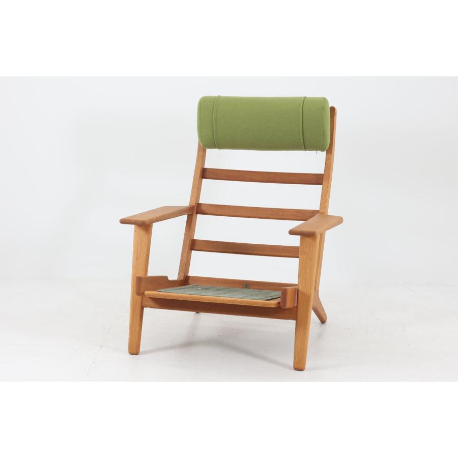 北欧家具ビンテージ GE290A ハイバックソファ オーク材 Hans J.Wegner