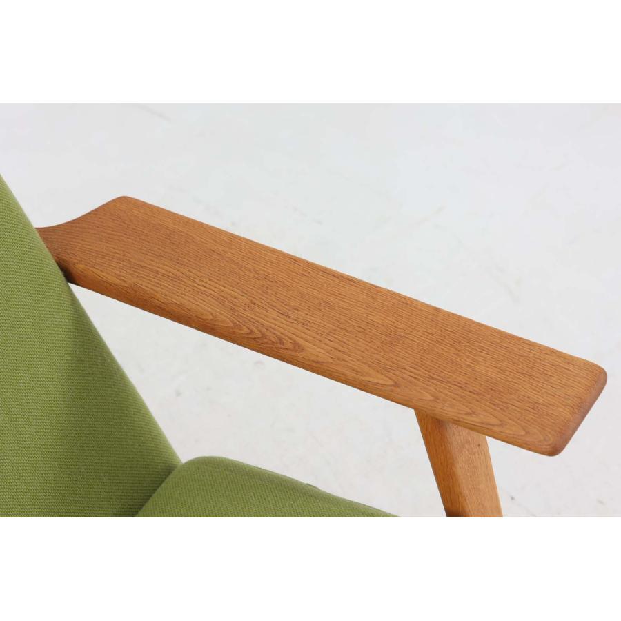 北欧家具ビンテージ GE290A ハイバックソファ オーク材 Hans J.Wegner