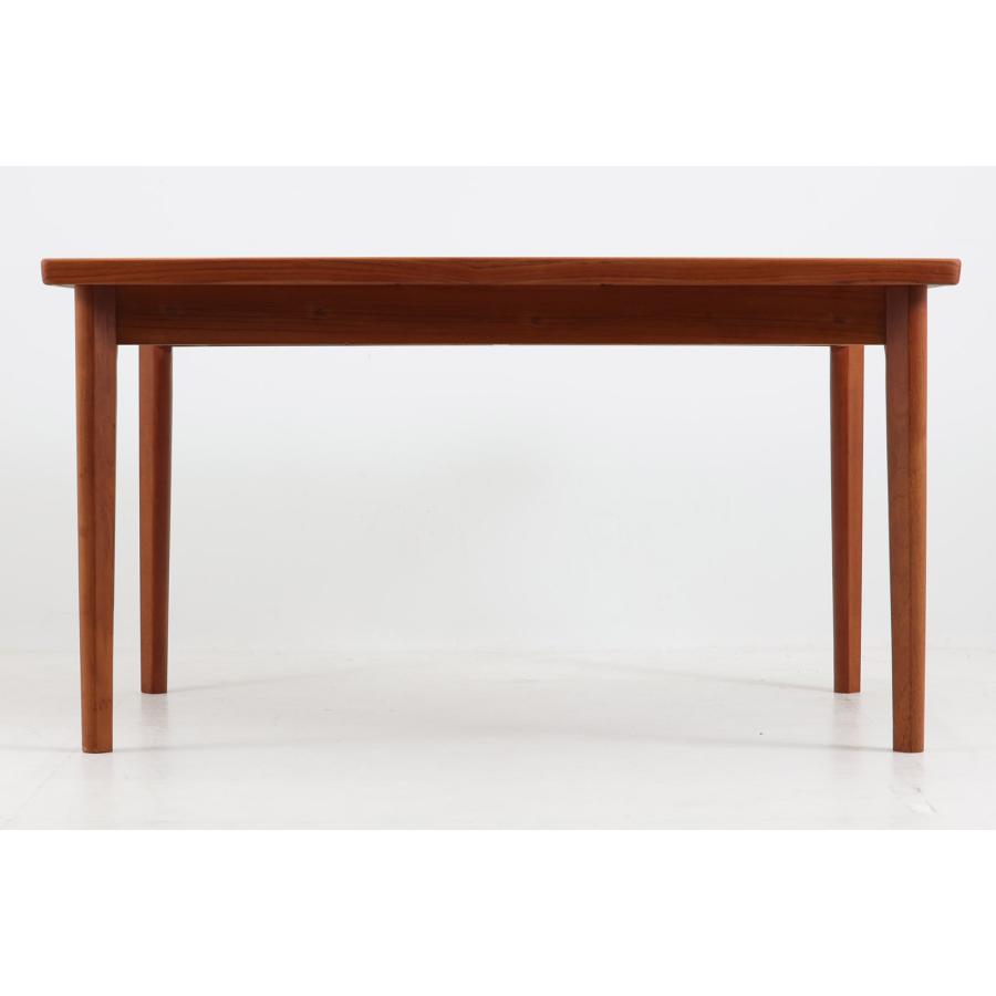 デンマーク製 エクステンションダイニングテーブル 幅 130cm チーク材