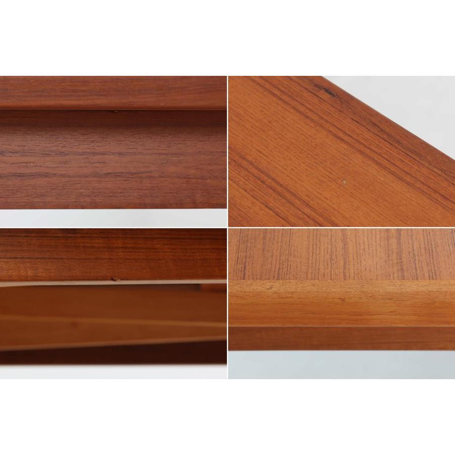 展示品　デンマーク　北欧　チーク材　無垢板　ダイニングテーブル　オイル仕上げ 展示品 デンマーク 北欧 チーク材 無垢板 ダイニングテーブル オイル