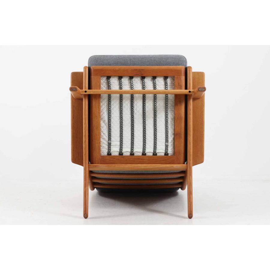 北欧家具ビンテージ GE290A ハイバックソファ オーク材 Hans J.Wegner