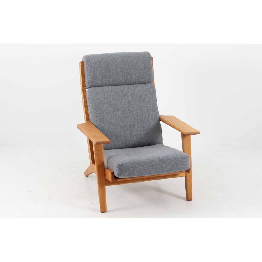 GE290A　ハイバックソファ　オーク材　Hans J.Wegner UD9105-1｜デザイナーズ/GE290-1Pハイバックソファ/Hans.J.Wegner