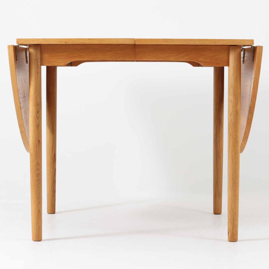 北欧 ヴィンテージ 正方形 エクステンション ダイニングテーブル