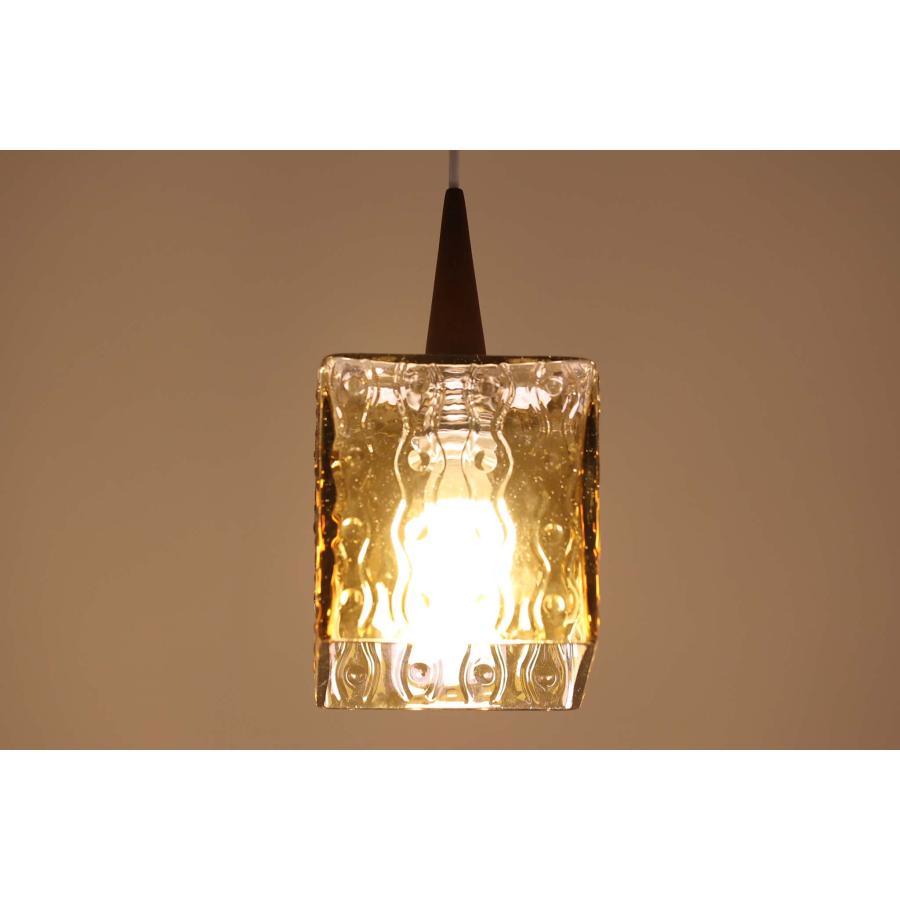 ペンダントライト ガラス＆ウッド 北欧照明 : CHLOROS 北欧家具と北欧