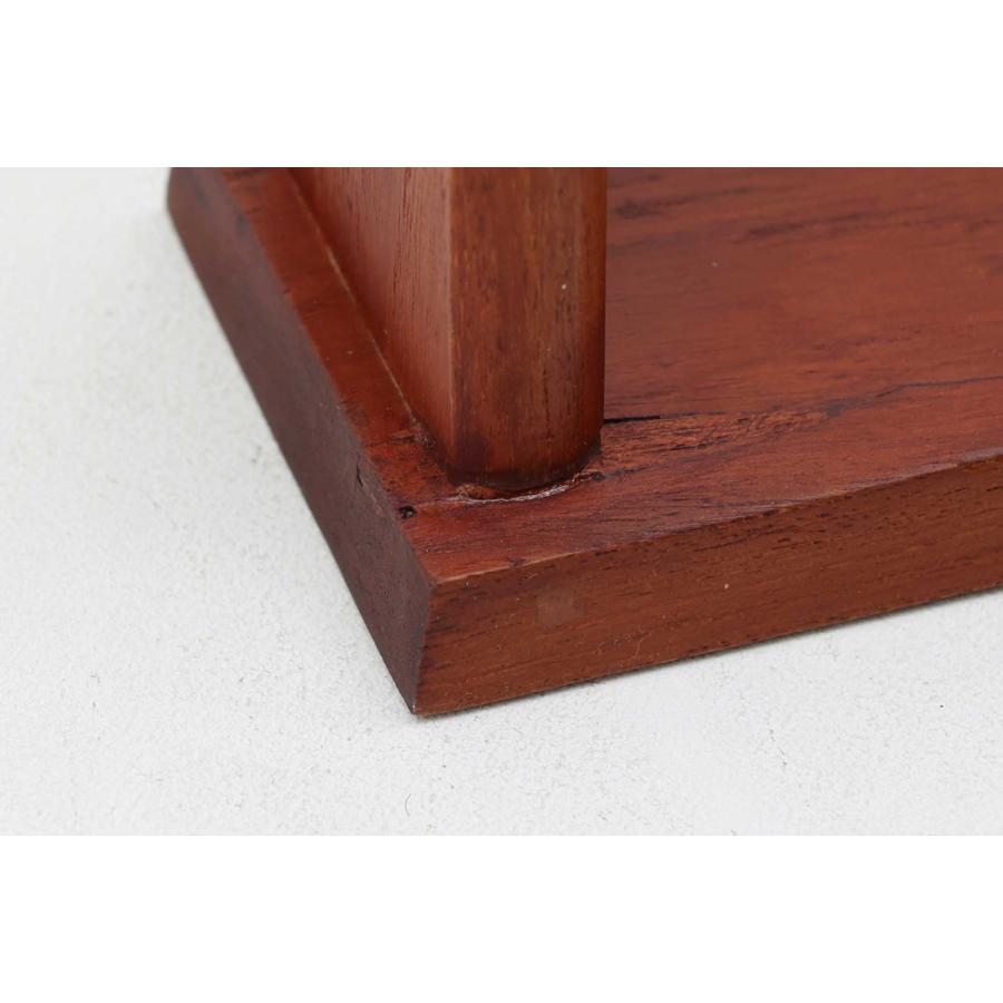 デンマーク製 木製/チーク材 壁掛けハンガーラック 北欧家具ビンテージ