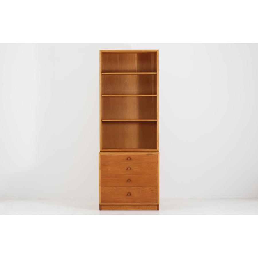 Borge Mogensen(ボーエ・モーエンセン) 希少なスリムなシェルフ オーク