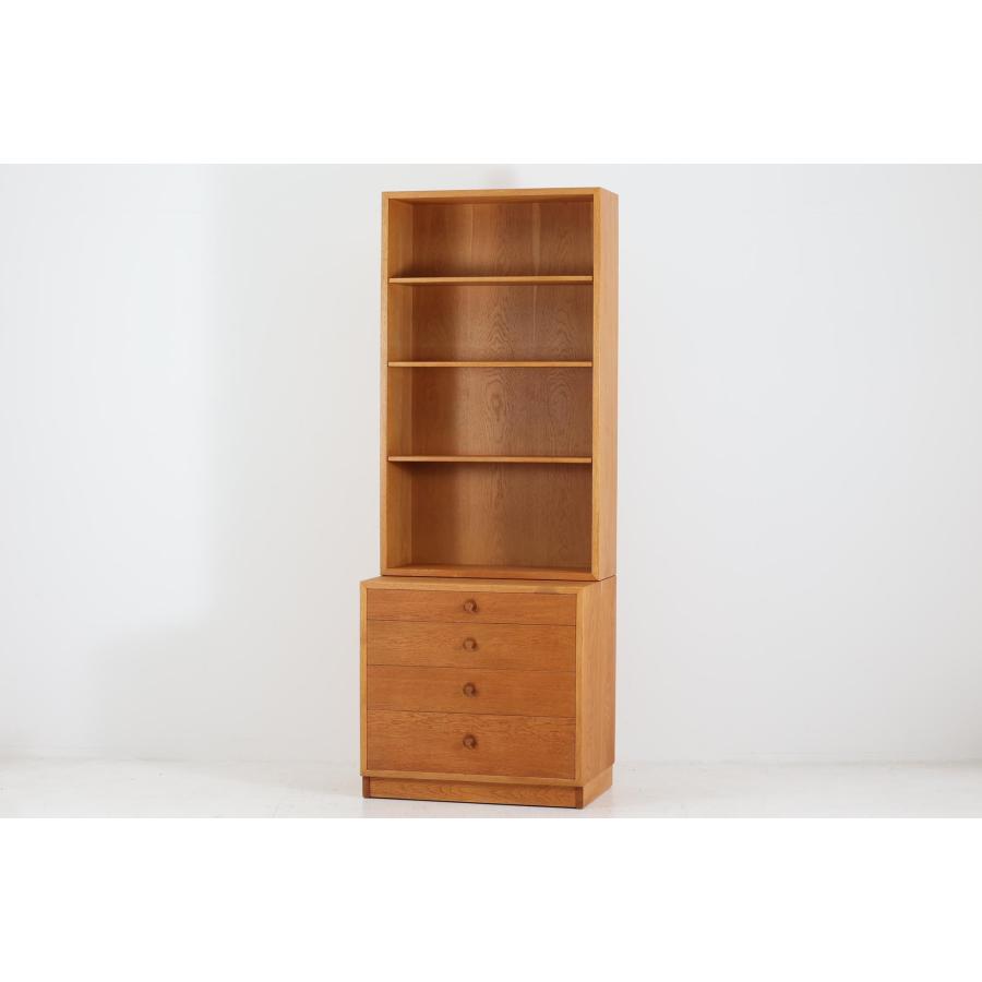 Borge Mogensen(ボーエ・モーエンセン) 希少なスリムなシェルフ オーク