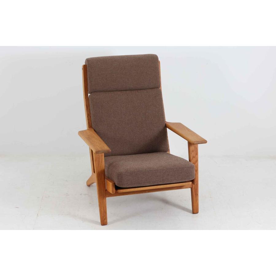 北欧家具ビンテージ GE290A ハイバックソファ オーク材 Hans J.Wegner