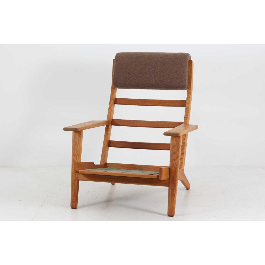 北欧家具ビンテージ GE290A ハイバックソファ オーク材 Hans J.Wegner