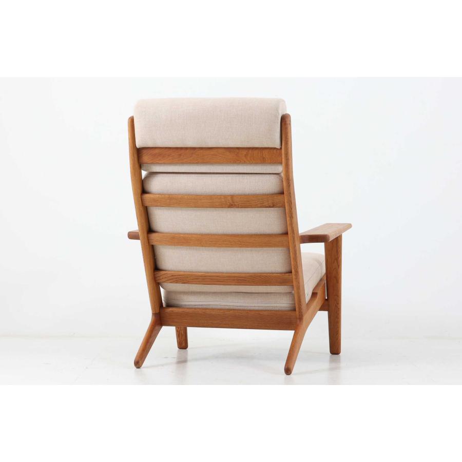 北欧家具ビンテージ GE290A ハイバックソファ オーク材 Hans J.Wegner