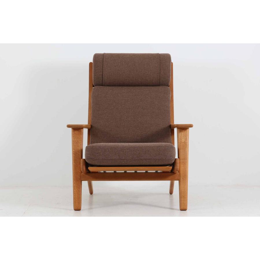 北欧家具ビンテージ GE290A ハイバックソファ オーク材 Hans J.Wegner