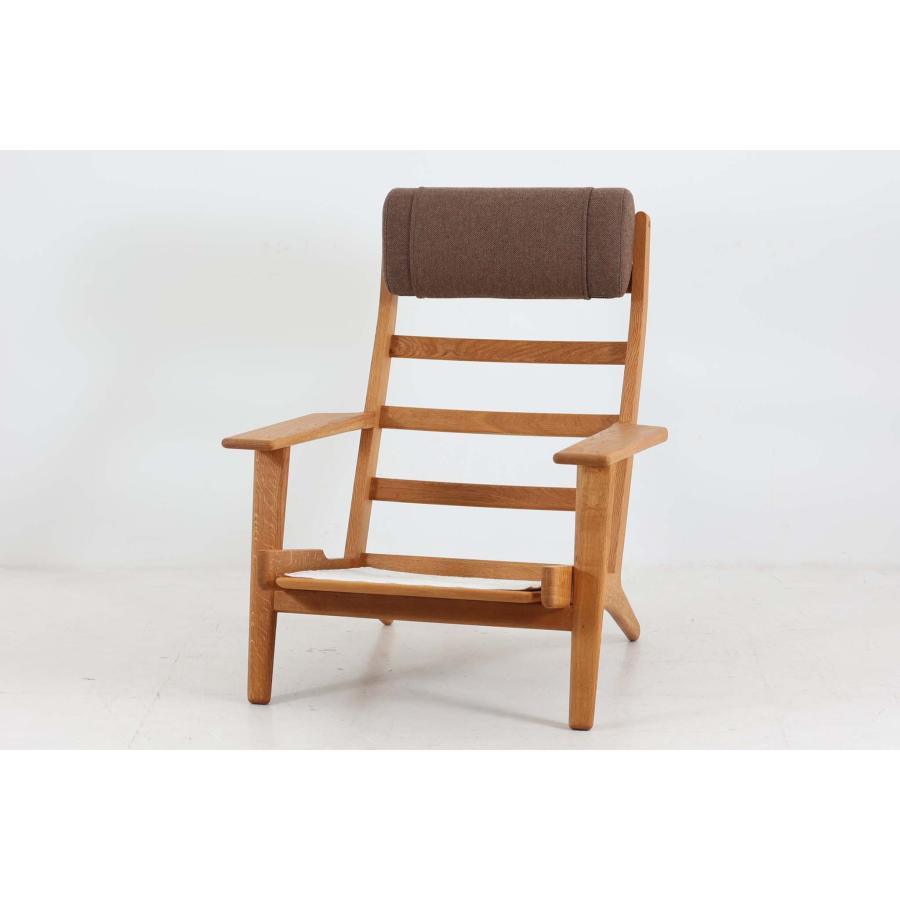 北欧家具ビンテージ GE290A ハイバックソファ オーク材 Hans J.Wegner