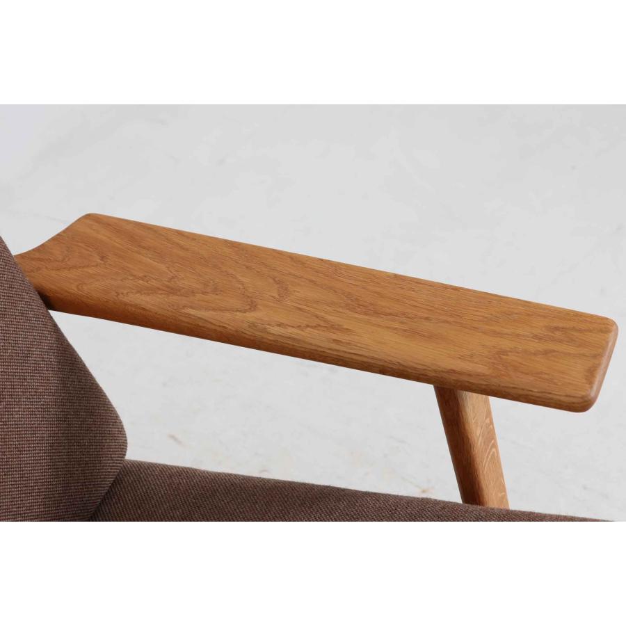 北欧家具ビンテージ GE290A ハイバックソファ オーク材 Hans J.Wegner