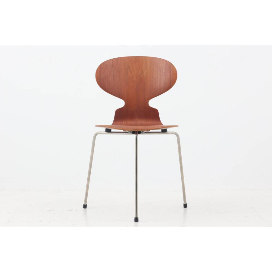 Fritz Hansen(フリッツ・ハンセン)　アントチェア　3本脚　チーク材　Arne Jacobsen(アルネ・ヤコブセン)　北欧家具ビンテージ｜ruskea｜02