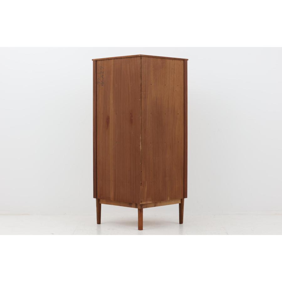 デンマーク製 コーナーキャビネット/シェルフ チーク材 北欧家具