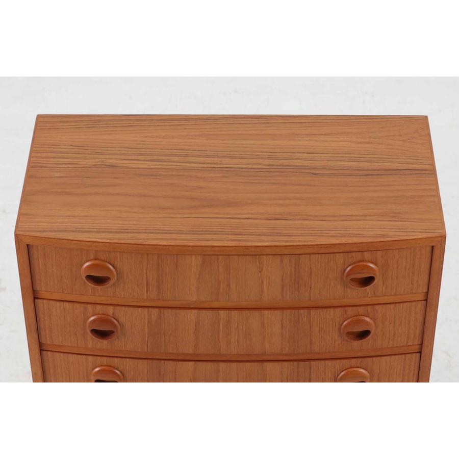 Kai Kristiansen(カイ・クリスチャンセン) 小ぶりな5段チェスト チーク