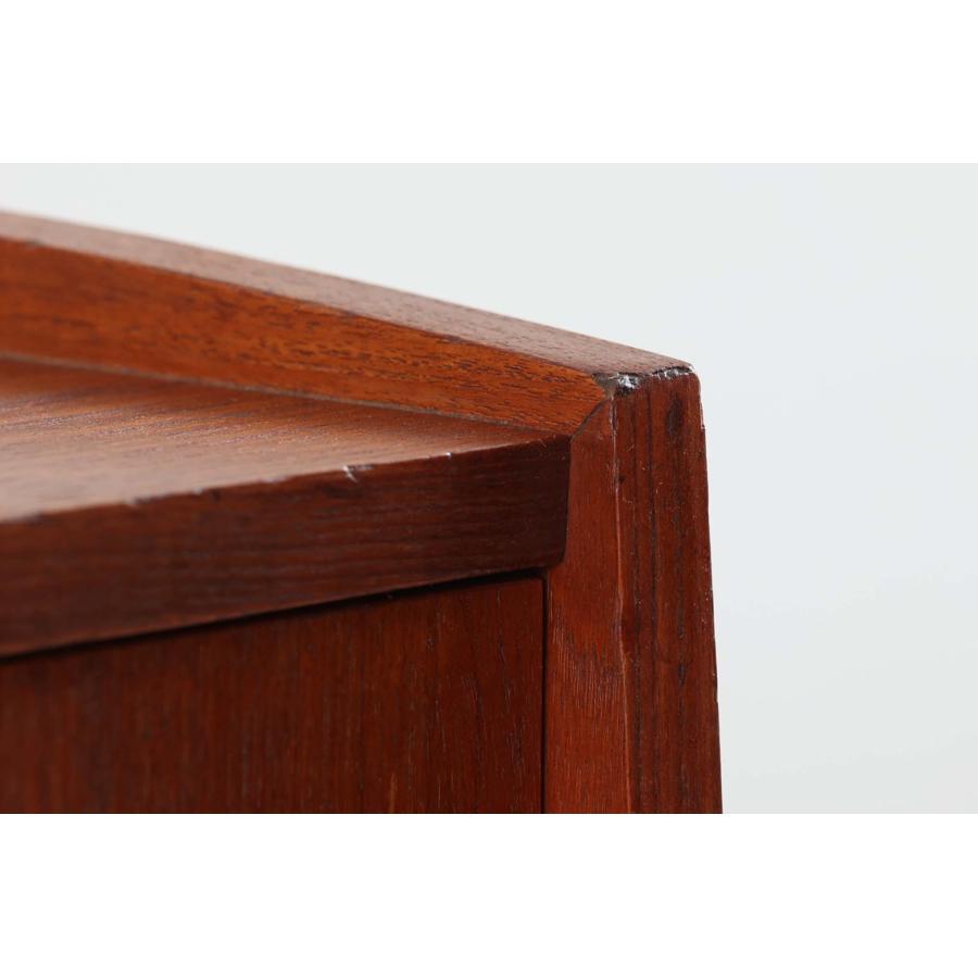 デンマーク製 チェスト3段 チーク×ビーチ材 北欧家具ビンテージ