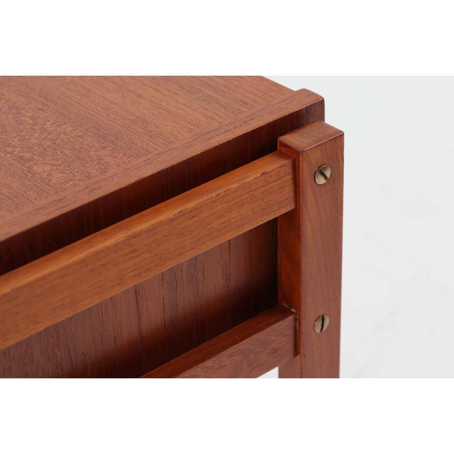 ソーイングテーブル チーク材 北欧家具ビンテージ : CHLOROS 北欧家具