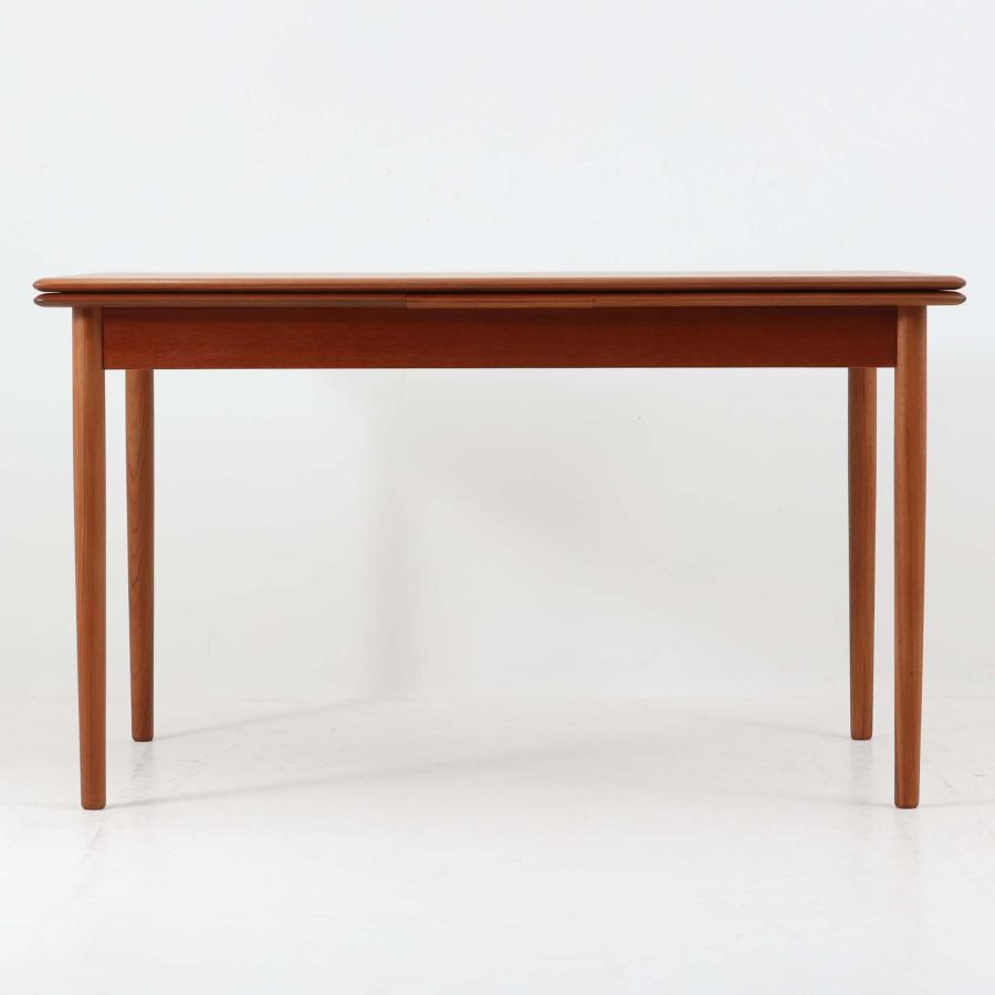 エクステンションダイニングテーブル チーク 幅128〜231cm デンマーク