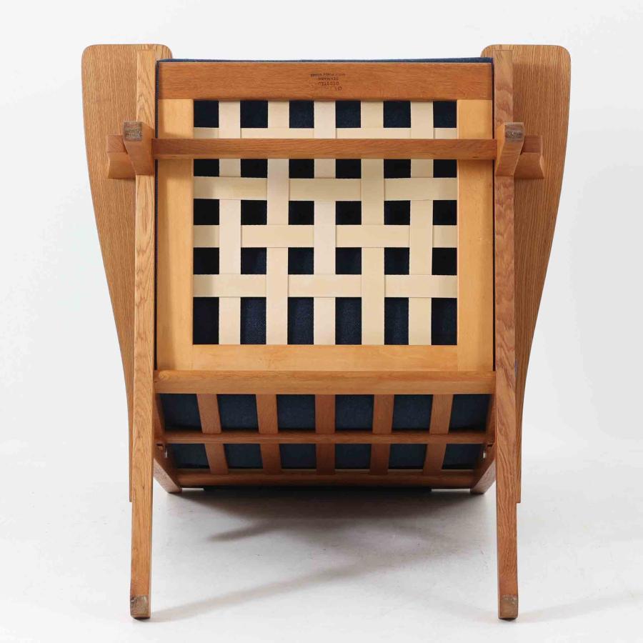 Hans J. Wegner ハイバックシングルソファ GE375 オーク Getama ハンス 