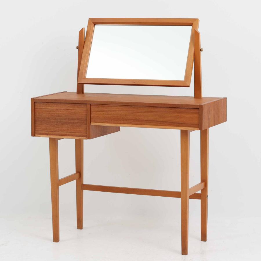 ドレッサー チーク×ビーチ 幅83cm スウェーデン製 北欧ビンテージ家具 