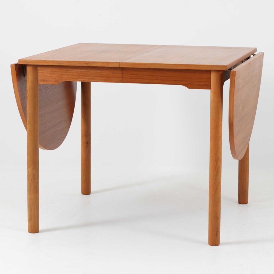 正方形 テーブル 拡張可能 北欧家具 バタフライテーブル｜楽天市場