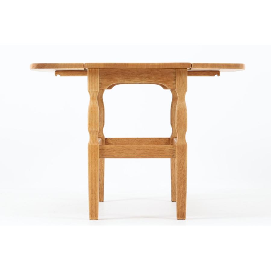 ビンテージ ドロップリーフサイドテーブル ドロップセンターテーブル　剥離 Henning Kjaernulf（ヘニング・ケアヌルフ） センターテーブル