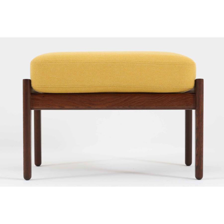 ウェグナー　GE290 オットマン　オーク材　北欧家具　北欧ビンテージ GE290 オットマン スモークドオーク材 Hans J.Wegner(ハンス・J