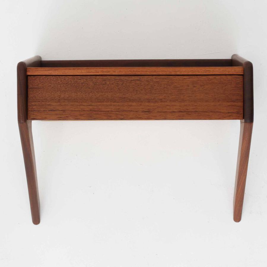 ウォールシェルフ チーク デンマーク製 北欧ビンテージ家具 壁掛け収納