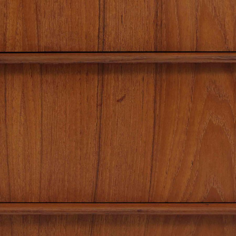 3段チェスト 大きめ チーク 幅77cm デンマーク製 北欧ビンテージ家具