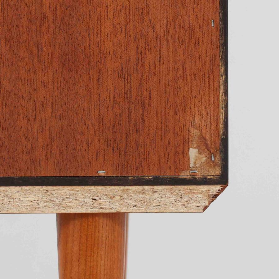 Hjornebo Mobelfabrik ブックシェルフ チーク 幅86cm ヒョルネボ・モーベルファブリックの画像
