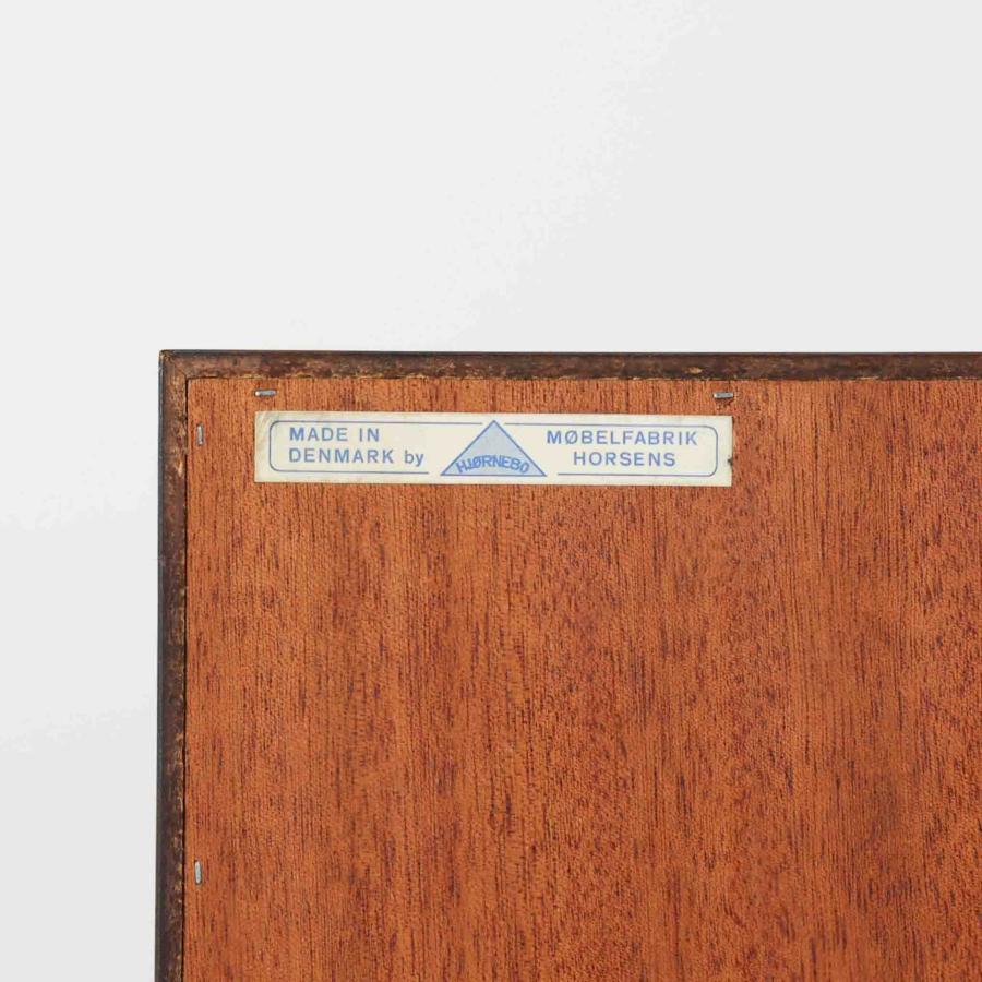 Hjornebo Mobelfabrik ブックシェルフ チーク 幅86cm ヒョルネボ・モーベルファブリックの画像