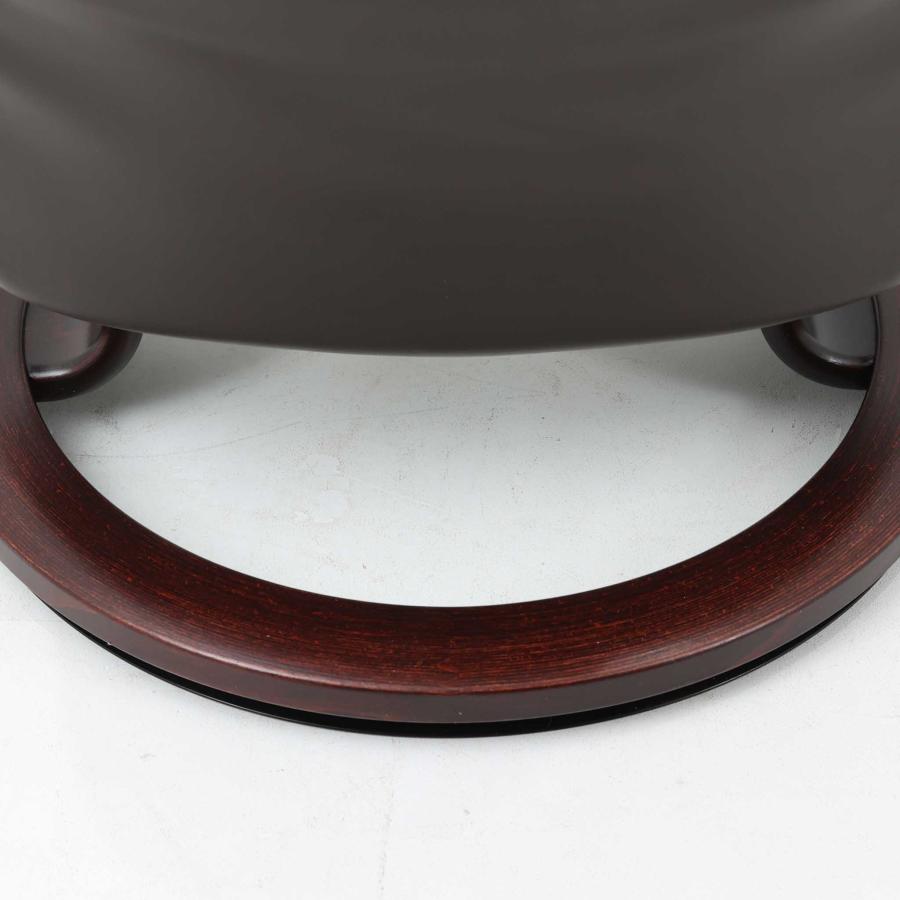 EKORNES リクライニングチェア Wing 本革×ビーチ エコーネス ノルウェー製 北欧ビンテージ家具_8