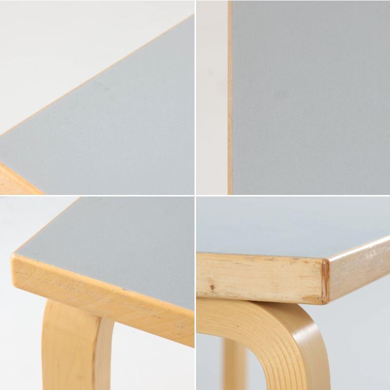 Alvar Aalto ダイニングテーブル 81A バーチ×リノリウム 幅150cm Artek アルヴァ・アアルト_10
