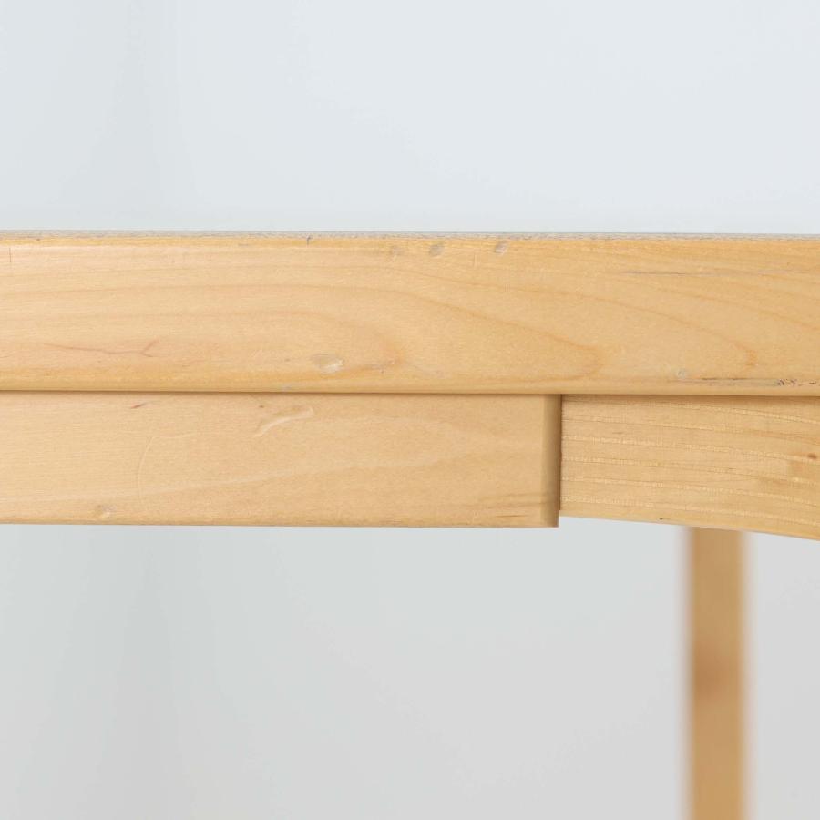 Alvar Aalto ダイニングテーブル 81A バーチ×リノリウム 幅150cm Artek アルヴァ・アアルト_4