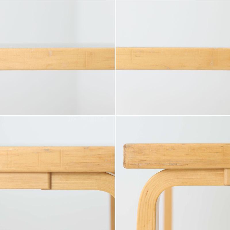 Alvar Aalto ダイニングテーブル 81B バーチ×リノリウム 幅120cm Artek アルヴァ・アアルト_11